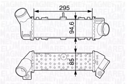 Теплообменник MAGNETI MARELLI 351319203260