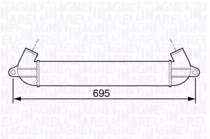 Теплообменник MAGNETI MARELLI 351319203440