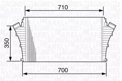 Теплообменник MAGNETI MARELLI 351319203500