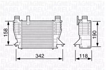 Теплообменник MAGNETI MARELLI 351319203560