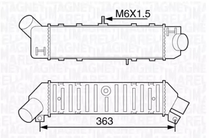 Теплообменник MAGNETI MARELLI 351319203600