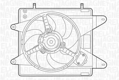 Вентилятор MAGNETI MARELLI 069422006010