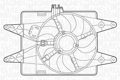 Вентилятор MAGNETI MARELLI 069422025010