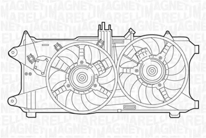 Вентилятор MAGNETI MARELLI 069422034010