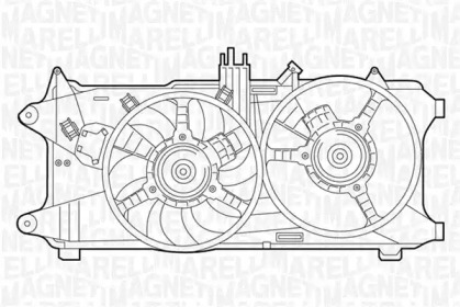 Вентилятор MAGNETI MARELLI 069422036010