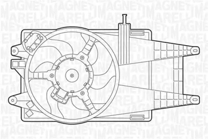 Вентилятор MAGNETI MARELLI 069422037010