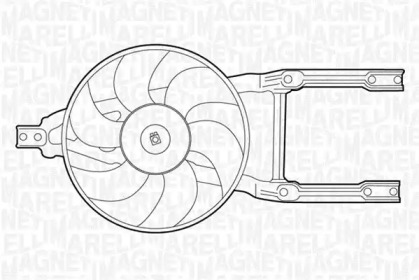 Вентилятор MAGNETI MARELLI 069422204010