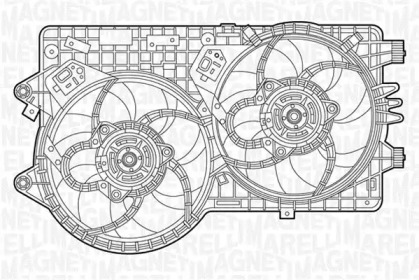 Вентилятор MAGNETI MARELLI 069422240010