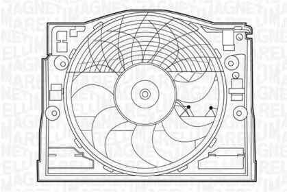 Вентилятор MAGNETI MARELLI 069422273010