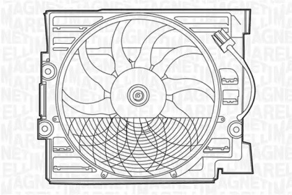 Вентилятор MAGNETI MARELLI 069422276010