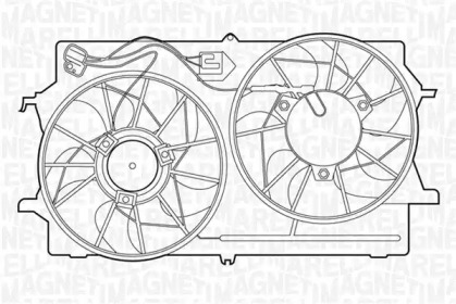 Вентилятор MAGNETI MARELLI 069422307010