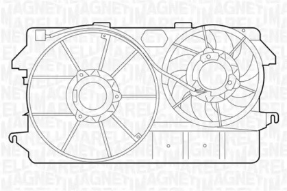 Вентилятор MAGNETI MARELLI 069422321010