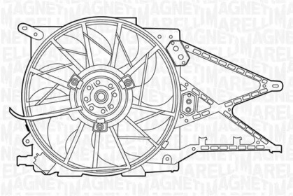 Вентилятор MAGNETI MARELLI 069422330010