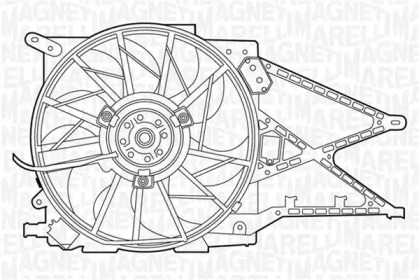 Вентилятор MAGNETI MARELLI 069422343010