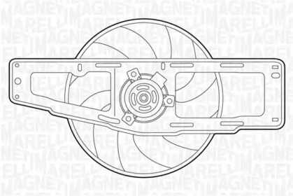 Вентилятор MAGNETI MARELLI 069422346010