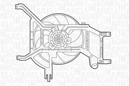 Вентилятор MAGNETI MARELLI 069422354010