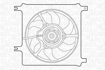 Вентилятор MAGNETI MARELLI 069422356010