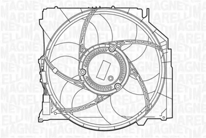 Вентилятор MAGNETI MARELLI 069422368010