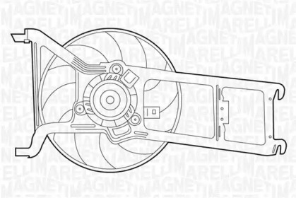 Вентилятор MAGNETI MARELLI 069422375010