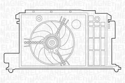 Вентилятор MAGNETI MARELLI 069422384010
