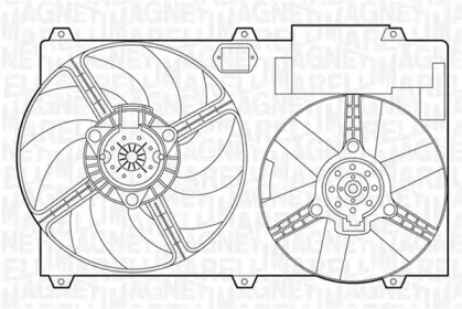 Вентилятор MAGNETI MARELLI 069422389010