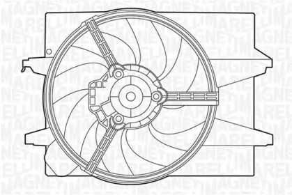 Вентилятор MAGNETI MARELLI 069422400010