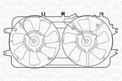 Вентилятор MAGNETI MARELLI 069422411010