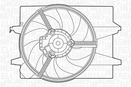 Вентилятор MAGNETI MARELLI 069422413010