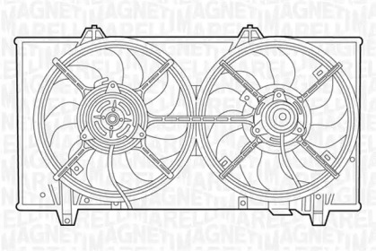 Вентилятор MAGNETI MARELLI 069422415010