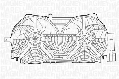 Вентилятор MAGNETI MARELLI 069422436010