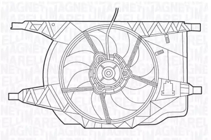 Вентилятор MAGNETI MARELLI 069422536010