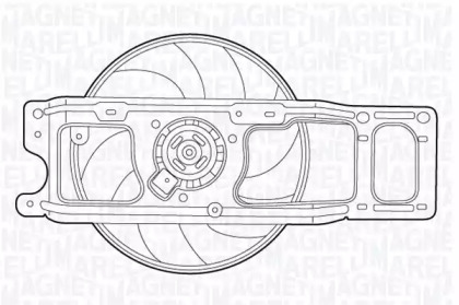 Вентилятор MAGNETI MARELLI 069422538010