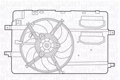 Вентилятор MAGNETI MARELLI 069422539010