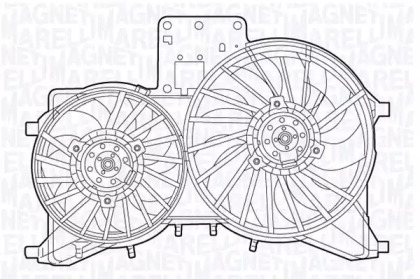 Вентилятор MAGNETI MARELLI 069422541010