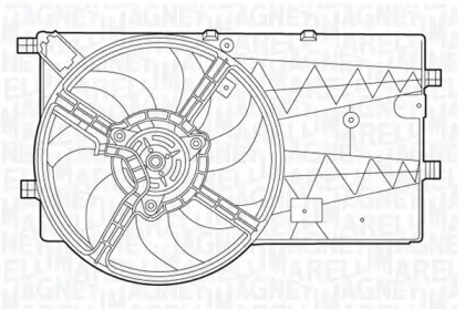 Вентилятор MAGNETI MARELLI 069422554010