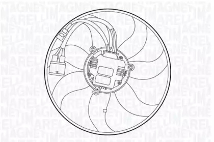 Вентилятор MAGNETI MARELLI 069422555010