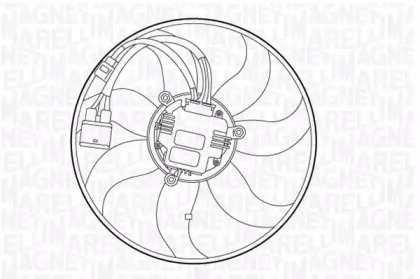 Вентилятор MAGNETI MARELLI 069422557010