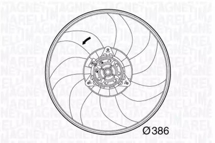 Вентилятор MAGNETI MARELLI 069422564010