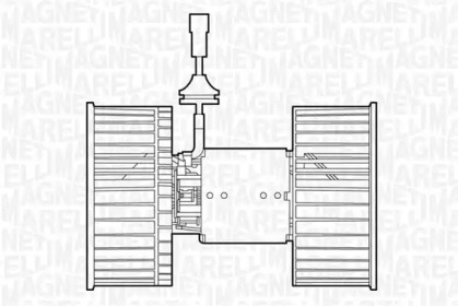 Вентилятор салона MAGNETI MARELLI 069412534010