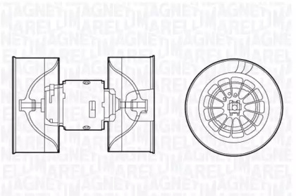 вентилятор MAGNETI MARELLI 069412660010