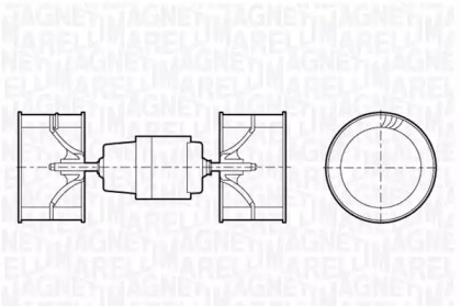 Вентилятор салона MAGNETI MARELLI 069412670010