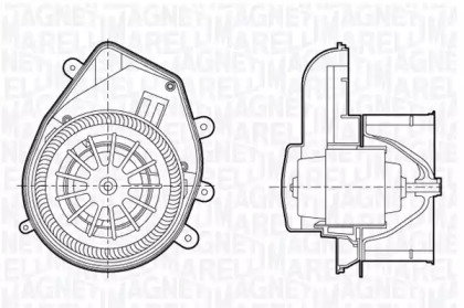 вентилятор MAGNETI MARELLI 069412690010