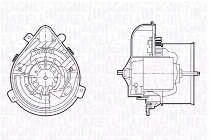 вентилятор MAGNETI MARELLI 069412692010