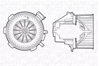 вентилятор MAGNETI MARELLI 069412700010