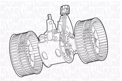 вентилятор MAGNETI MARELLI 069412707010