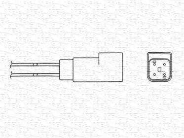 Лямбда-зонд MAGNETI MARELLI 460000190010