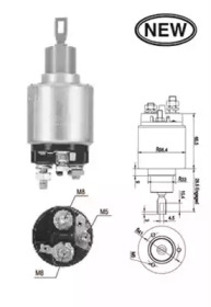 Тяговое реле, стартер MAGNETI MARELLI 940113050563