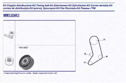 Комплект ремня ГРМ MAGNETI MARELLI 341313241101