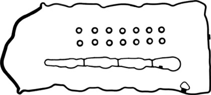 Комплект прокладок, крышка головки цилиндра VICTOR REINZ 15-10039-01